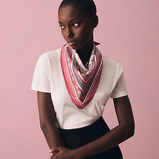 Tatouages Marins Bandana studded scarf 70 | Hermès USA